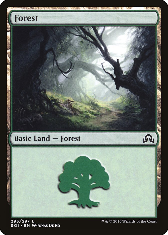 Forest (295) [Shadows over Innistrad] | Boutique FDB TCG