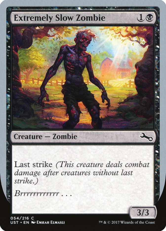 Extremely Slow Zombie ("Brrrrrrrrrrrr...") [Unstable] | Boutique FDB TCG