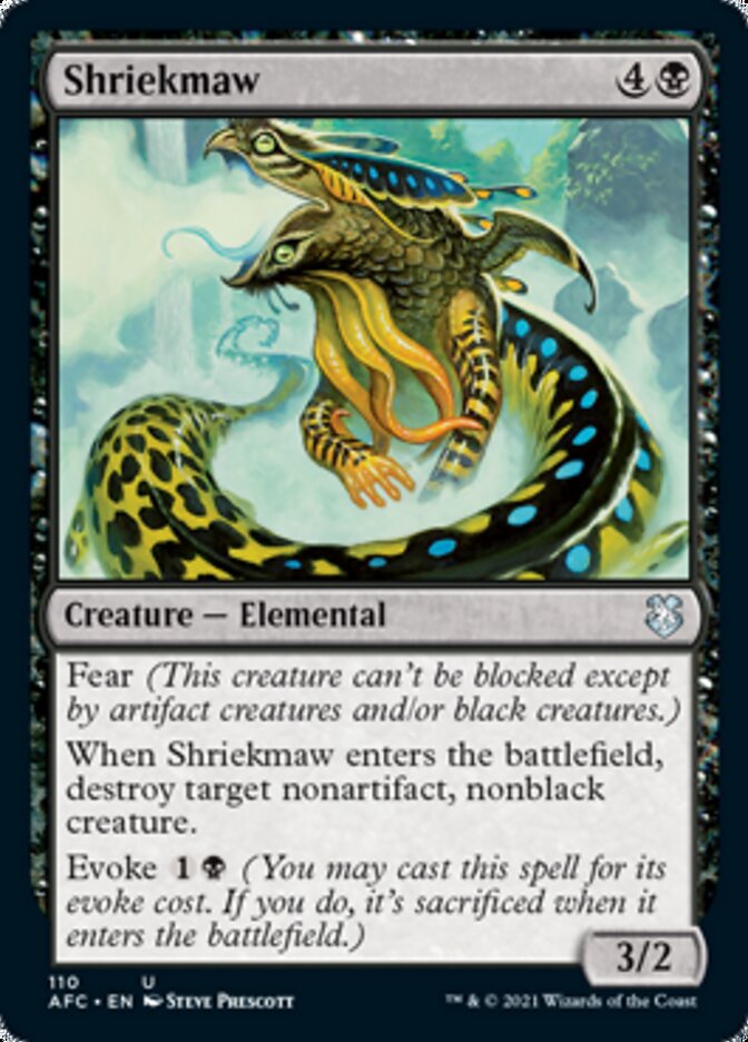 Shriekmaw [Dungeons & Dragons: Adventures in the Forgotten Realms Commander] | Boutique FDB TCG
