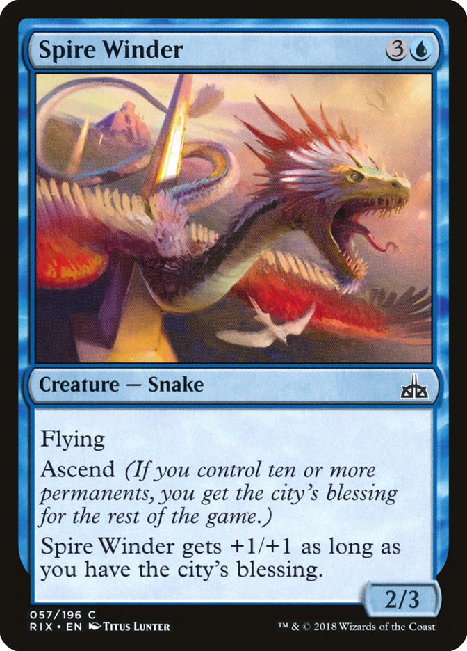 Spire Winder [Rivals of Ixalan] | Boutique FDB TCG