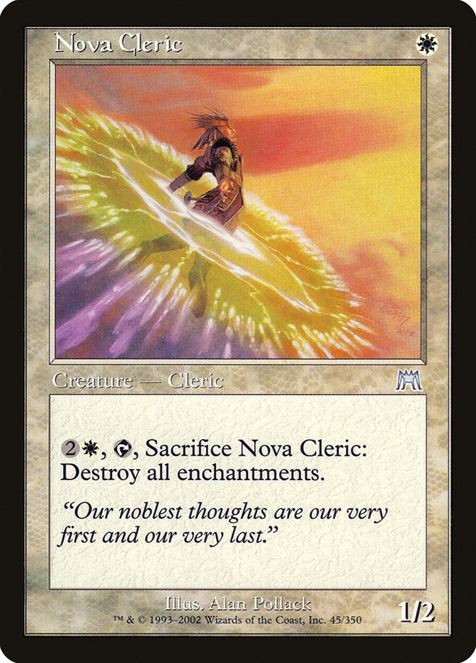 Nova Cleric [Onslaught] | Boutique FDB TCG