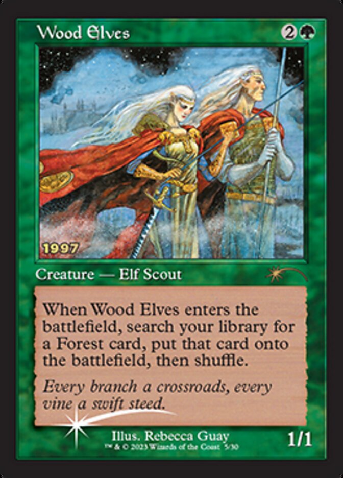 Wood Elves [30th Anniversary Promos] | Boutique FDB TCG