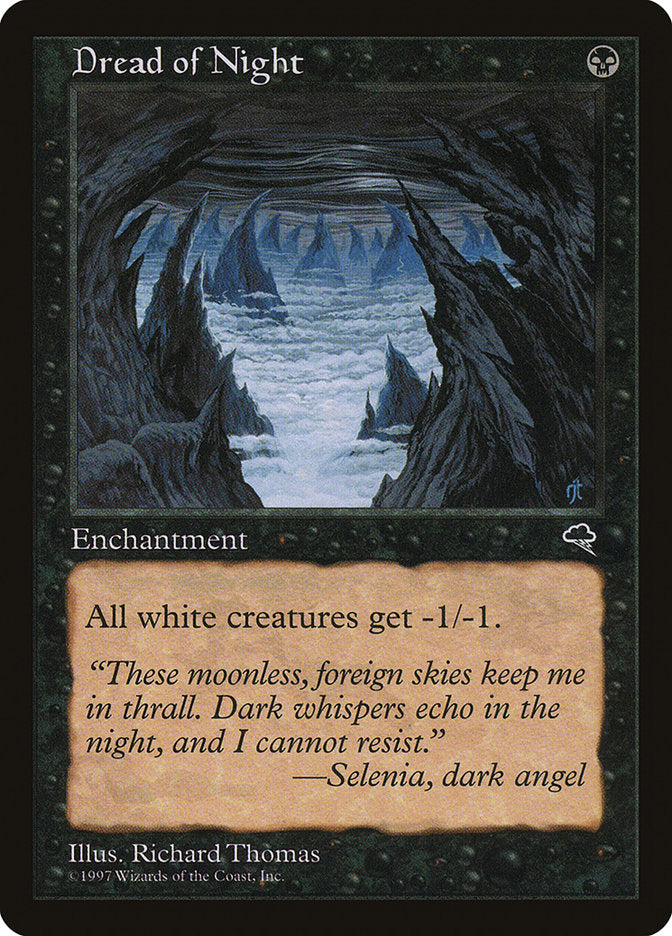 Dread of Night [Tempest] | Boutique FDB TCG