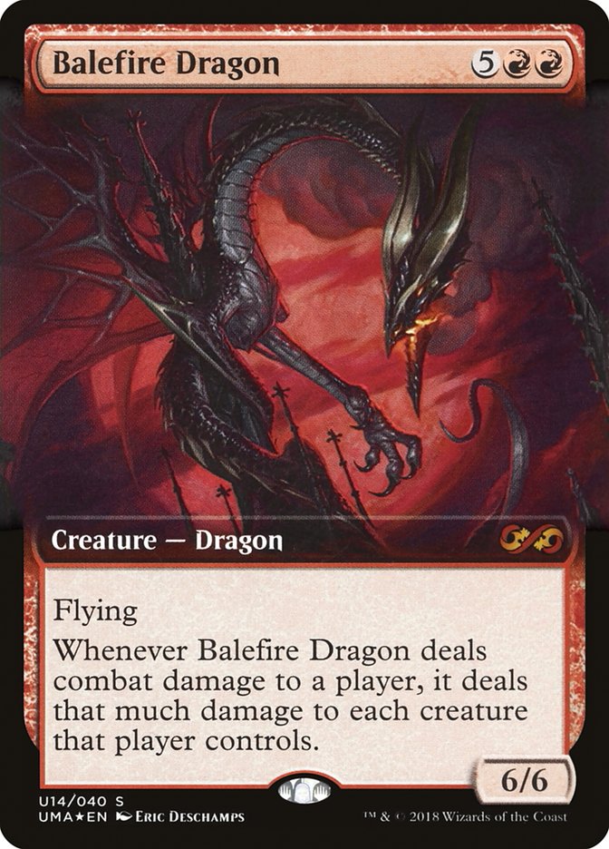 Balefire Dragon (Topper) [Ultimate Masters Box Topper] | Boutique FDB TCG