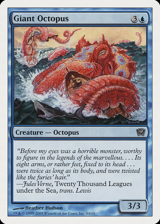 Giant Octopus [Ninth Edition] | Boutique FDB TCG
