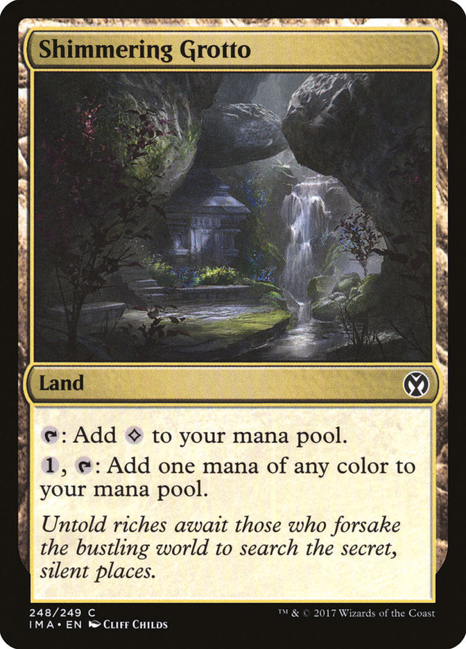Shimmering Grotto [Iconic Masters] | Boutique FDB TCG