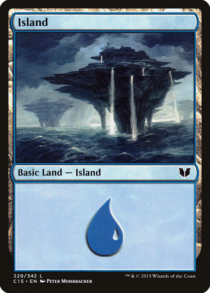 Island (329) [Commander 2015] | Boutique FDB TCG
