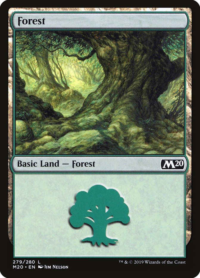 Forest (279) [Core Set 2020] | Boutique FDB TCG