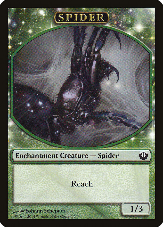 Spider Token [Journey into Nyx Tokens] | Boutique FDB TCG