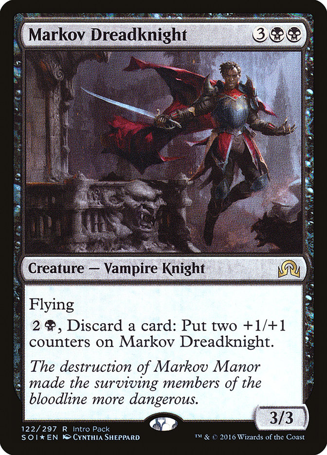 Markov Dreadknight (Intro Pack) [Shadows over Innistrad Promos] | Boutique FDB TCG