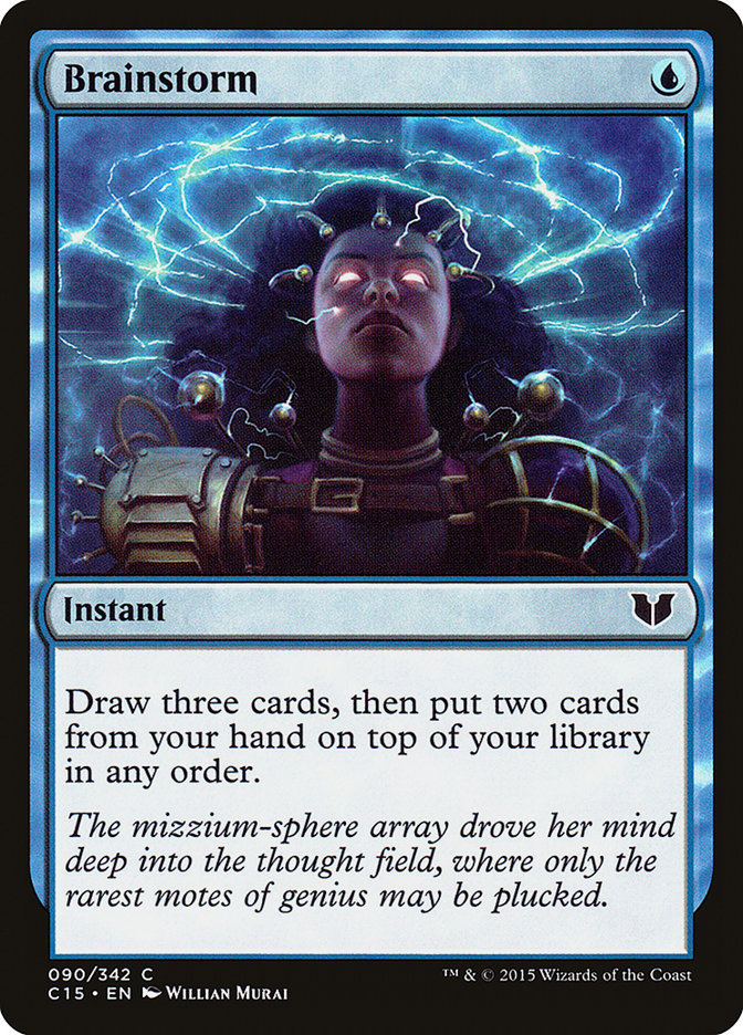 Brainstorm [Commander 2015] | Boutique FDB TCG