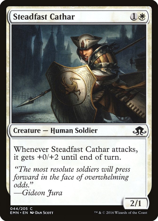 Steadfast Cathar [Eldritch Moon] | Boutique FDB TCG