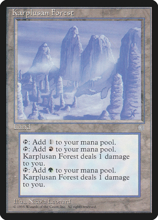 Karplusan Forest [Ice Age] | Boutique FDB TCG