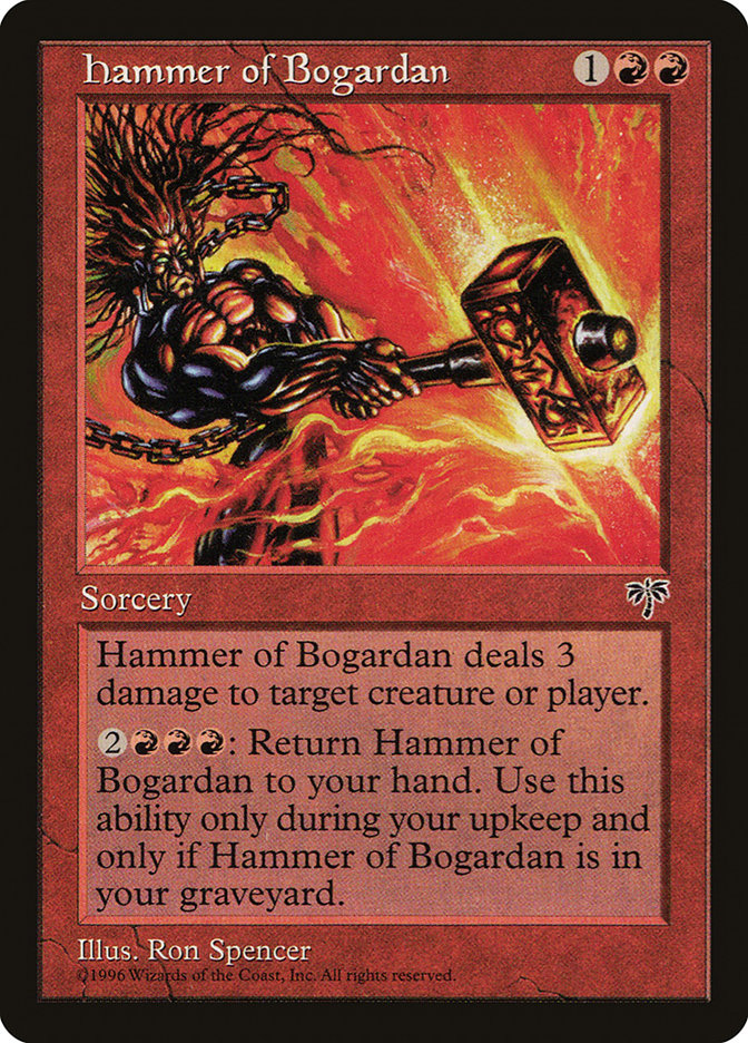 Hammer of Bogardan [Mirage] | Boutique FDB TCG