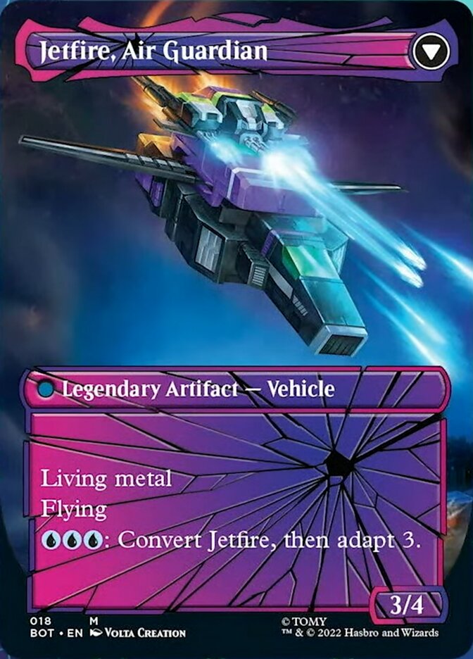 Jetfire, Ingenious Scientist // Jetfire, Air Guardian (Shattered Glass) [Transformers] | Boutique FDB TCG