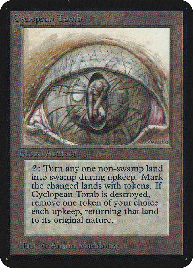 Cyclopean Tomb [Alpha Edition] | Boutique FDB TCG