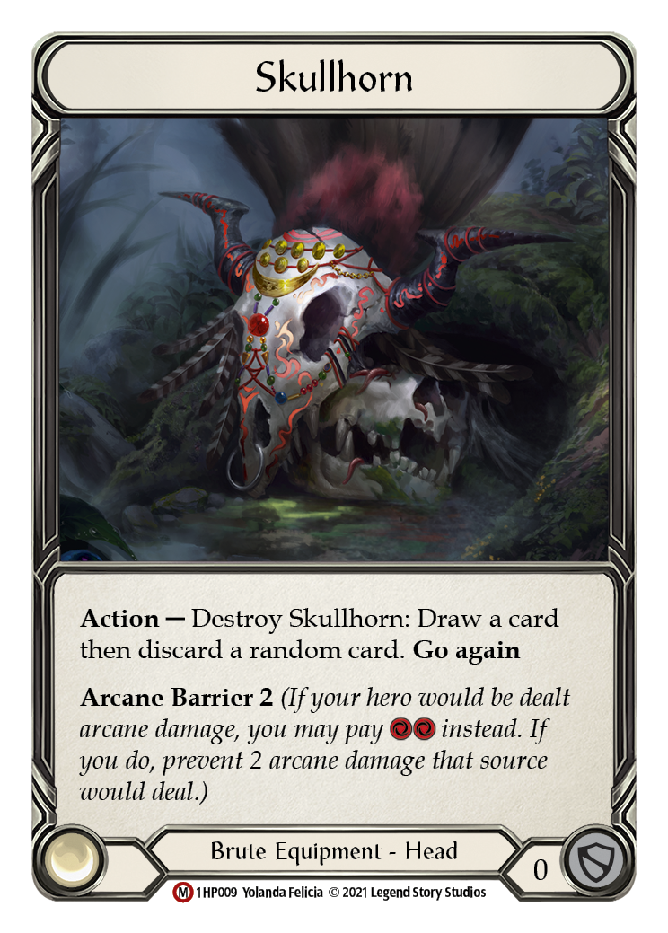 Skullhorn [1HP009] (History Pack 1) | Boutique FDB TCG