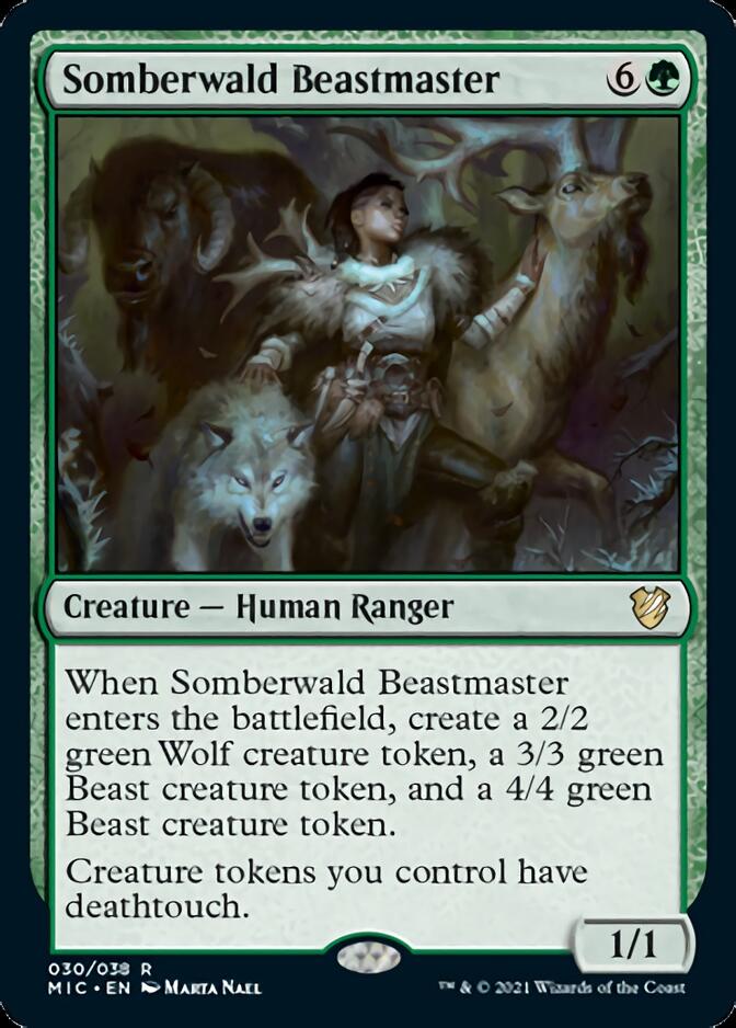 Somberwald Beastmaster [Innistrad: Midnight Hunt Commander] | Boutique FDB TCG