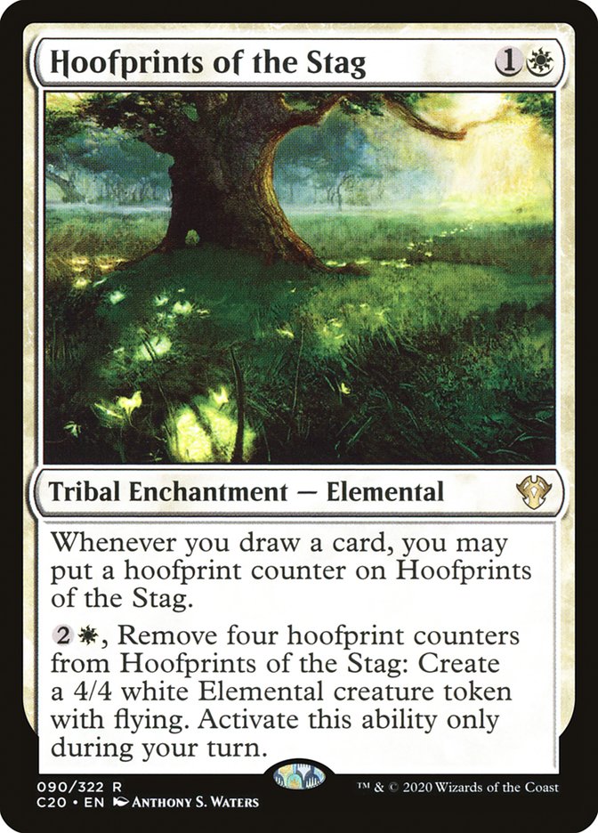 Hoofprints of the Stag [Commander 2020] | Boutique FDB TCG