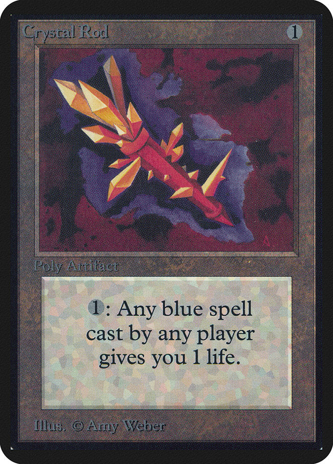 Crystal Rod [Alpha Edition] | Boutique FDB TCG