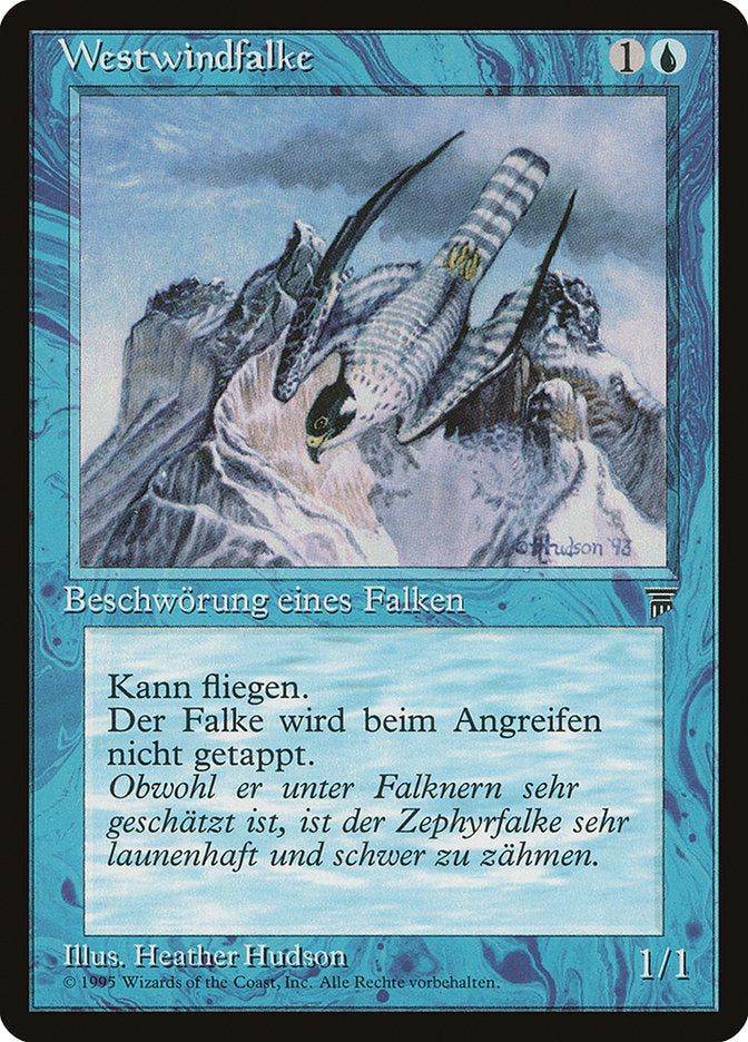 Zephyr Falcon (German) - "Westwindfalke" [Renaissance] | Boutique FDB TCG