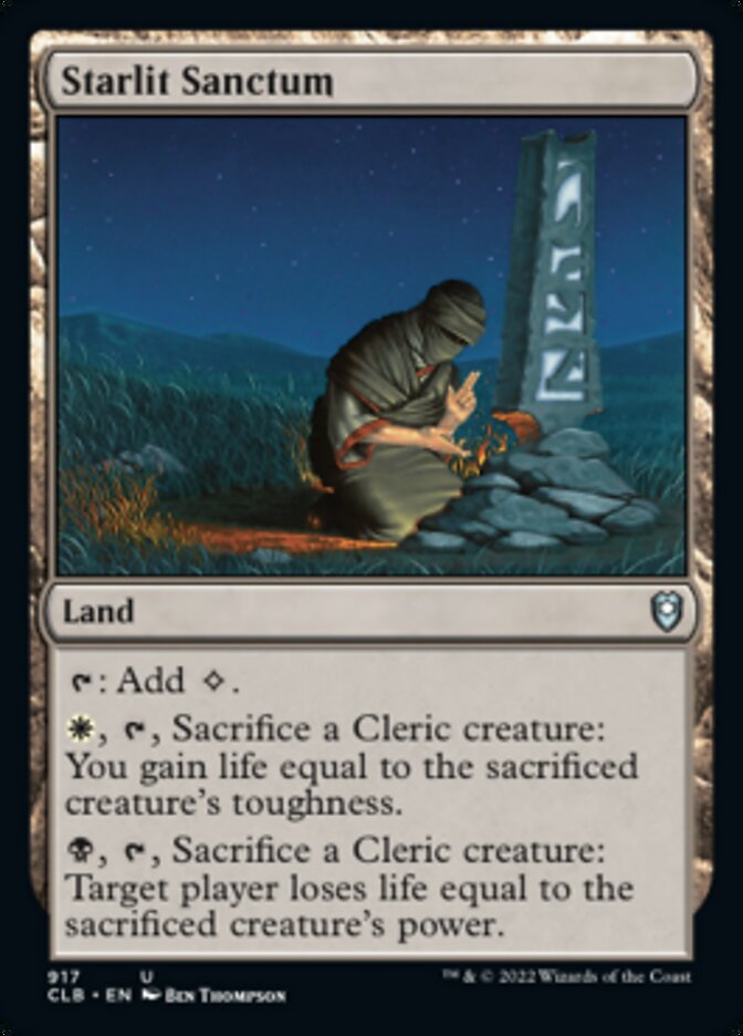 Starlit Sanctum [Commander Legends: Battle for Baldur's Gate] | Boutique FDB TCG