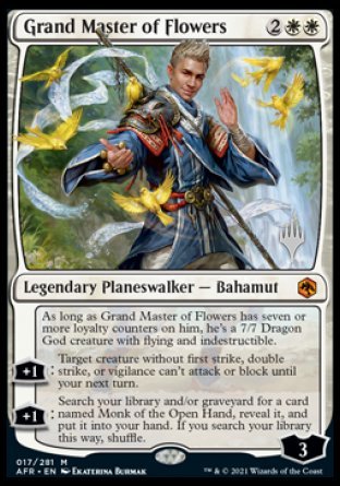 Grand Master of Flowers (Promo Pack) [Dungeons & Dragons: Adventures in the Forgotten Realms Promos] | Boutique FDB TCG
