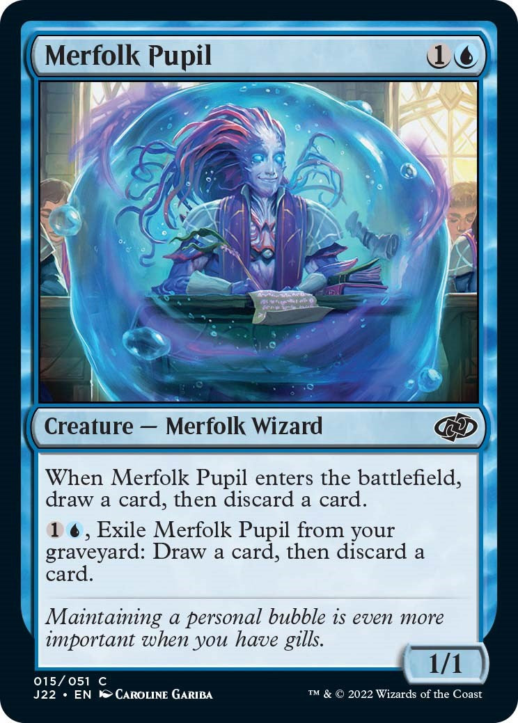 Merfolk Pupil [Jumpstart 2022] | Boutique FDB TCG