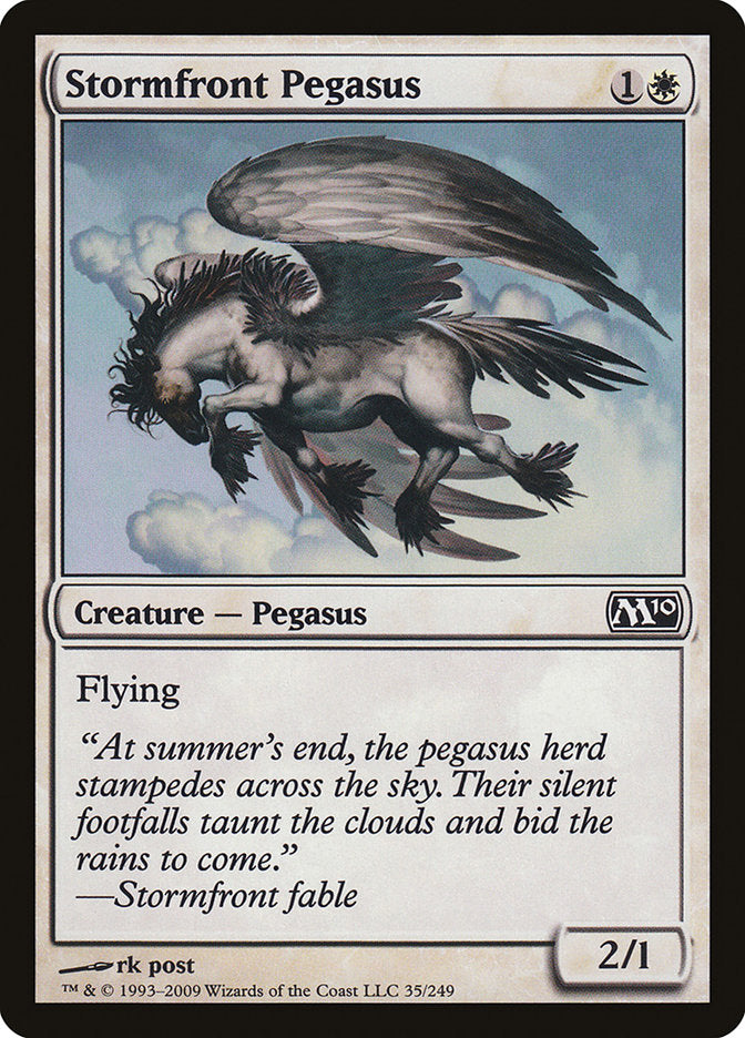 Stormfront Pegasus [Magic 2010] | Boutique FDB TCG