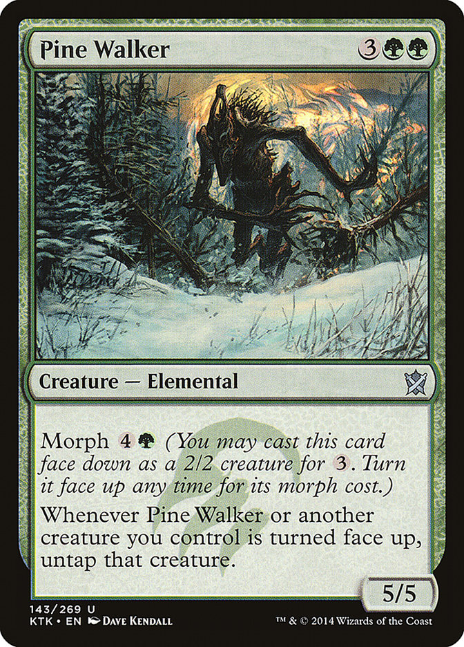 Pine Walker [Khans of Tarkir] | Boutique FDB TCG