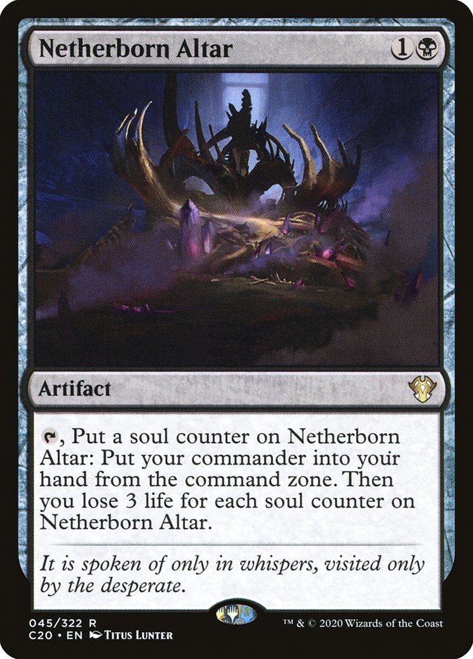 Netherborn Altar [Commander 2020] | Boutique FDB TCG