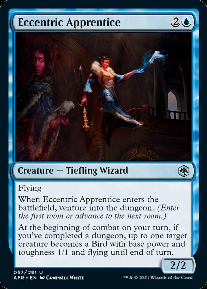 Eccentric Apprentice [Dungeons & Dragons: Adventures in the Forgotten Realms] | Boutique FDB TCG