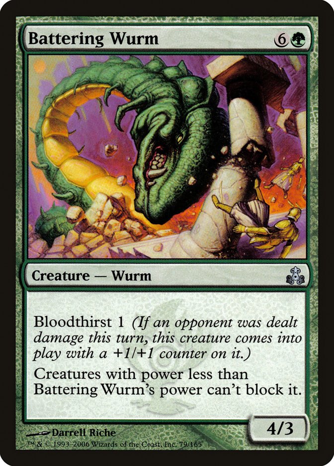 Battering Wurm [Guildpact] | Boutique FDB TCG