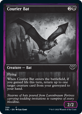 Courier Bat [Innistrad: Double Feature] | Boutique FDB TCG