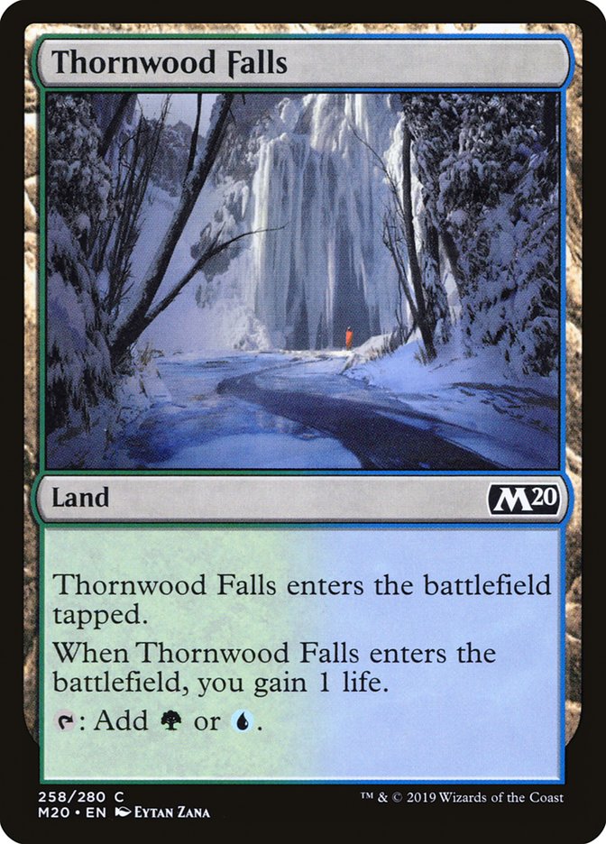 Thornwood Falls [Core Set 2020] | Boutique FDB TCG