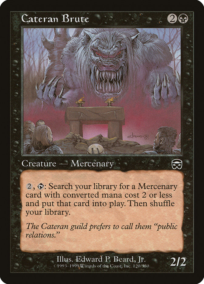 Cateran Brute [Mercadian Masques] | Boutique FDB TCG