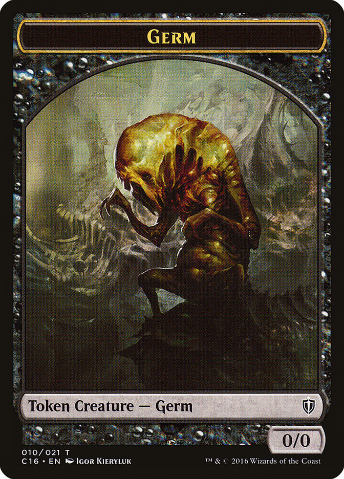 Germ // Spirit (006) Double-Sided Token [Commander 2016 Tokens] | Boutique FDB TCG