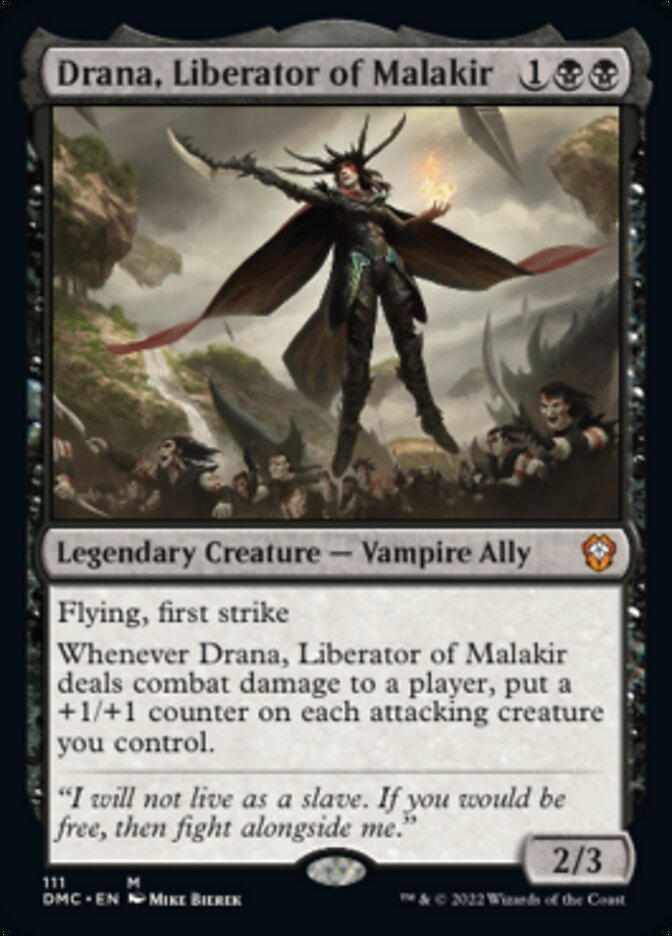 Drana, Liberator of Malakir [Dominaria United Commander] | Boutique FDB TCG