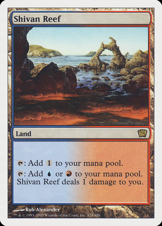 Shivan Reef [Ninth Edition] | Boutique FDB TCG