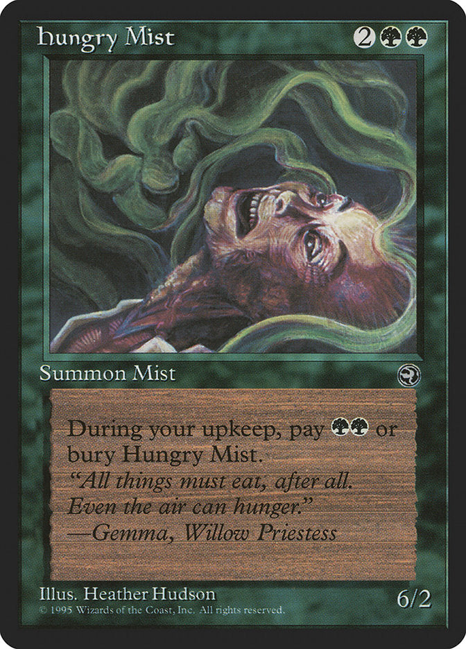 Hungry Mist (Gemma Flavor Text) [Homelands] | Boutique FDB TCG