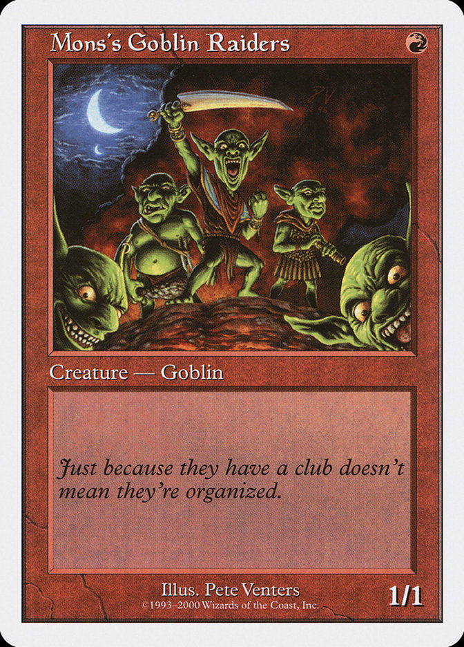 Mons's Goblin Raiders [Starter 2000] | Boutique FDB TCG