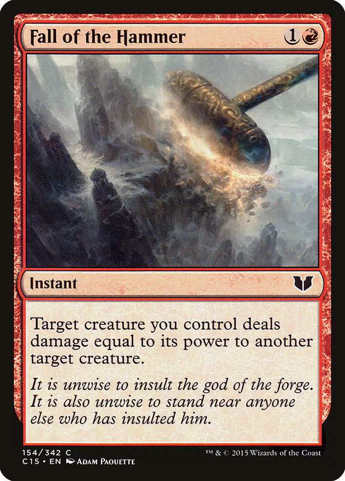 Fall of the Hammer [Commander 2015] | Boutique FDB TCG