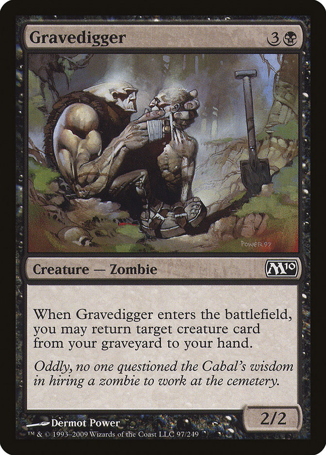 Gravedigger [Magic 2010] | Boutique FDB TCG