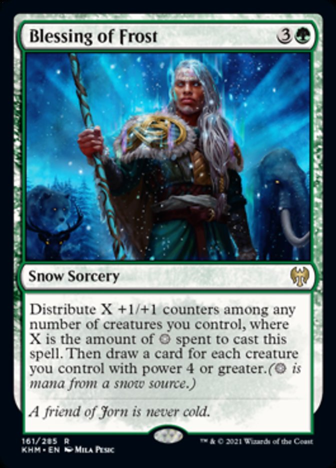 Blessing of Frost [Kaldheim] | Boutique FDB TCG