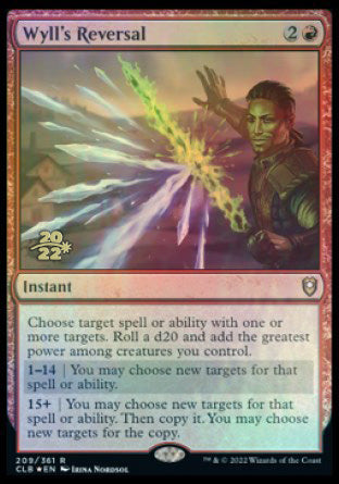 Wyll's Reversal [Commander Legends: Battle for Baldur's Gate Prerelease Promos] | Boutique FDB TCG