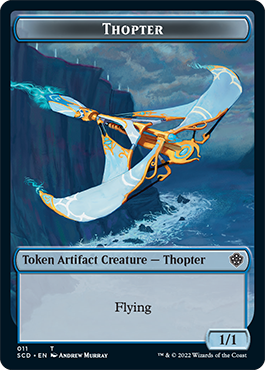 Bird // Thopter Double-Sided Token [Starter Commander Decks] | Boutique FDB TCG