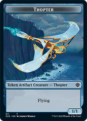 Bird // Thopter Double-Sided Token [Starter Commander Decks] | Boutique FDB TCG