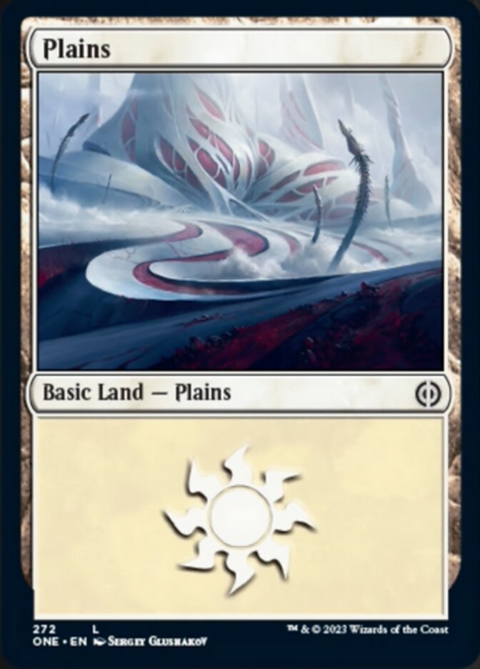 Plains (272) [Phyrexia: All Will Be One] | Boutique FDB TCG