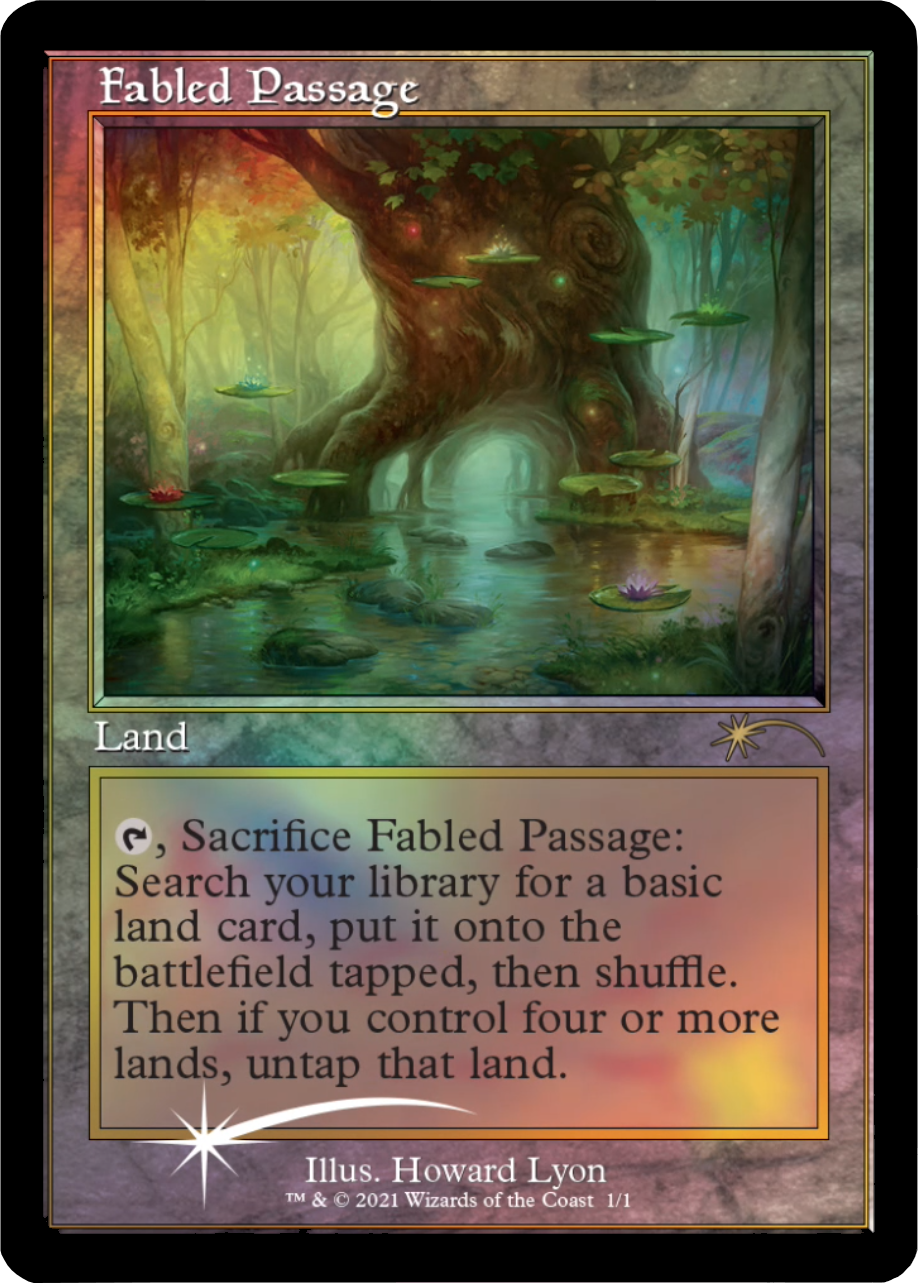 Fabled Passage (Promo) [Wizards Play Network 2021] | Boutique FDB TCG