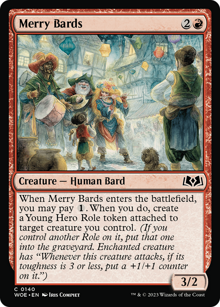 Merry Bards [Wilds of Eldraine] | Boutique FDB TCG